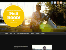 Tablet Screenshot of phillhood.com